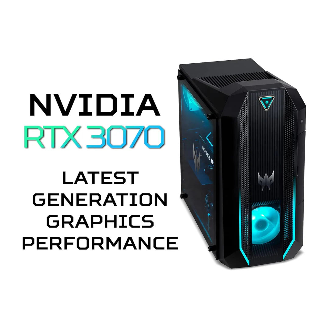 Acer Predator PO3-630 Gaming PC | GeForce RTX 3070 | Intel Core i7-11700H | 16GB RAM | 512GB SSD + 1TB HDD | Windows 11 - Image 3