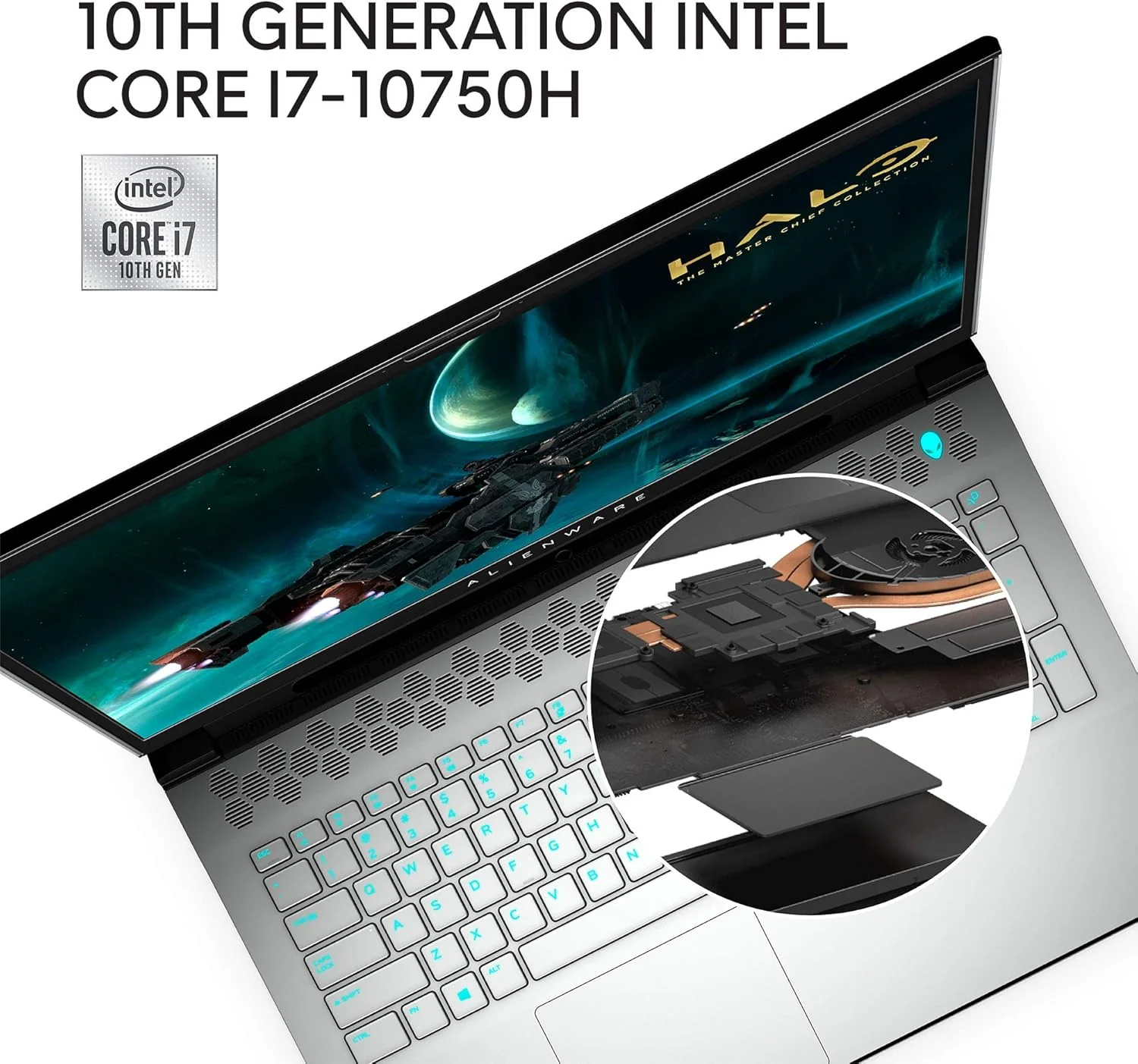 Alienware m17 R3 17.3" FHD Gaming | RTX 2070 | Core i7-10750H | 16GB RAM | 1TB SSD | Windows 11 - Image 3