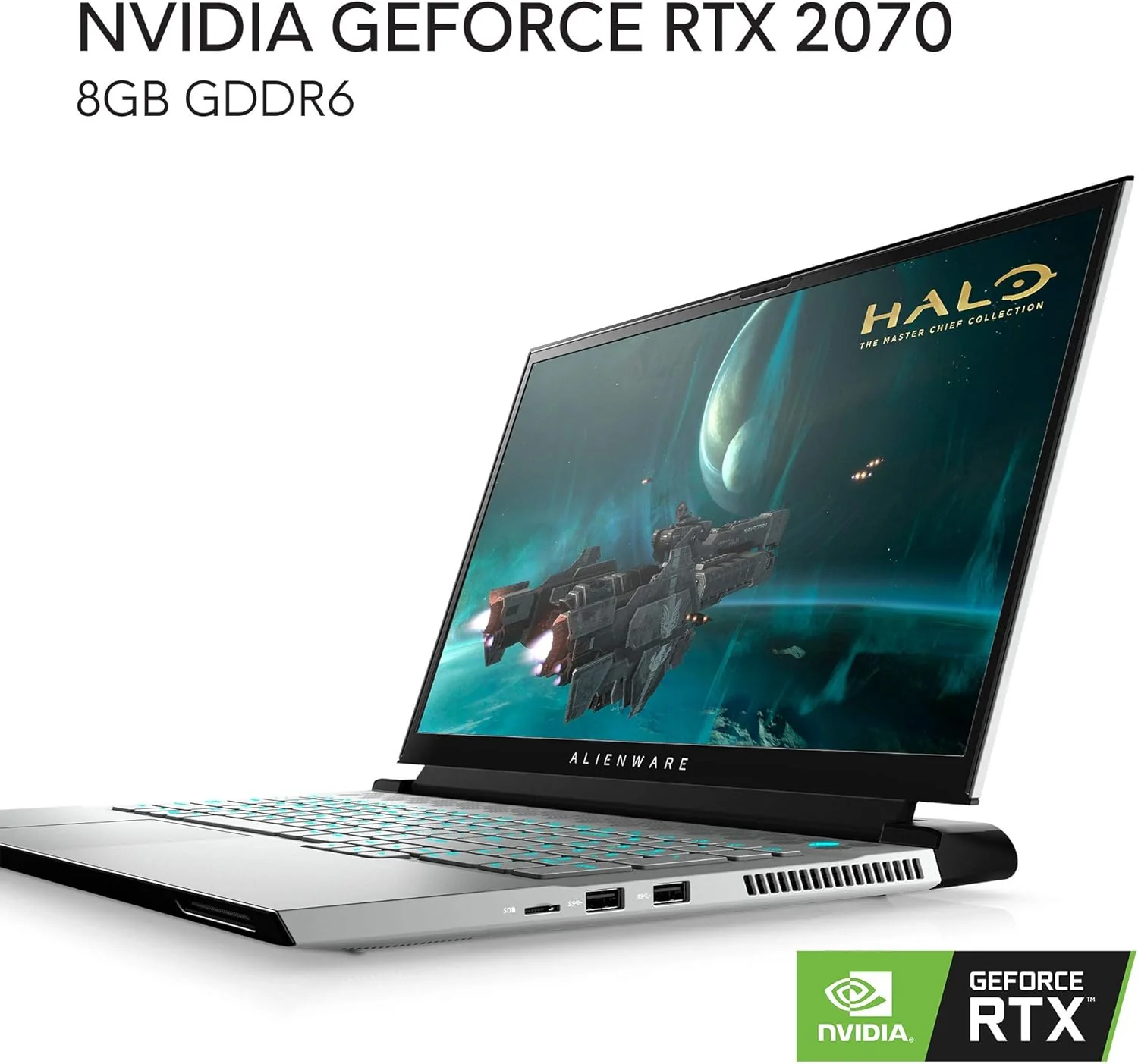 Alienware m17 R3 17.3" FHD Gaming | RTX 2070 | Core i7-10750H | 16GB RAM | 1TB SSD | Windows 11 - Image 5