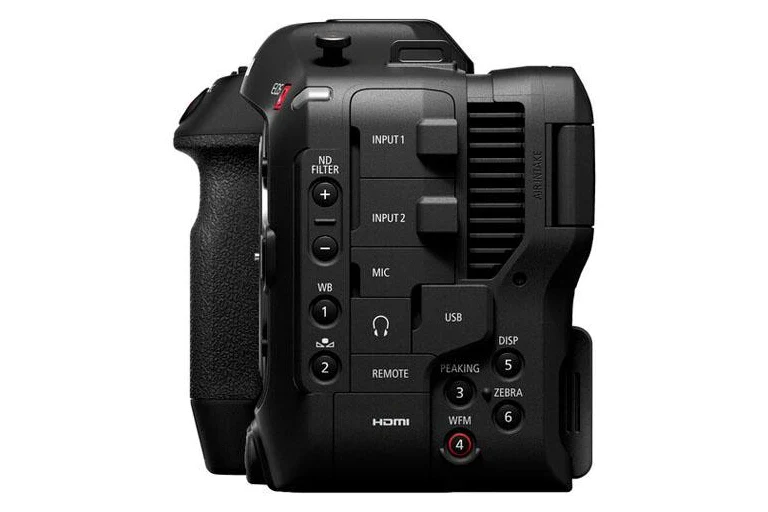 Canon EOS C70 RF-Mount 4K Cinema Camera | with Bright Tangerine Camera Cage - Image 3