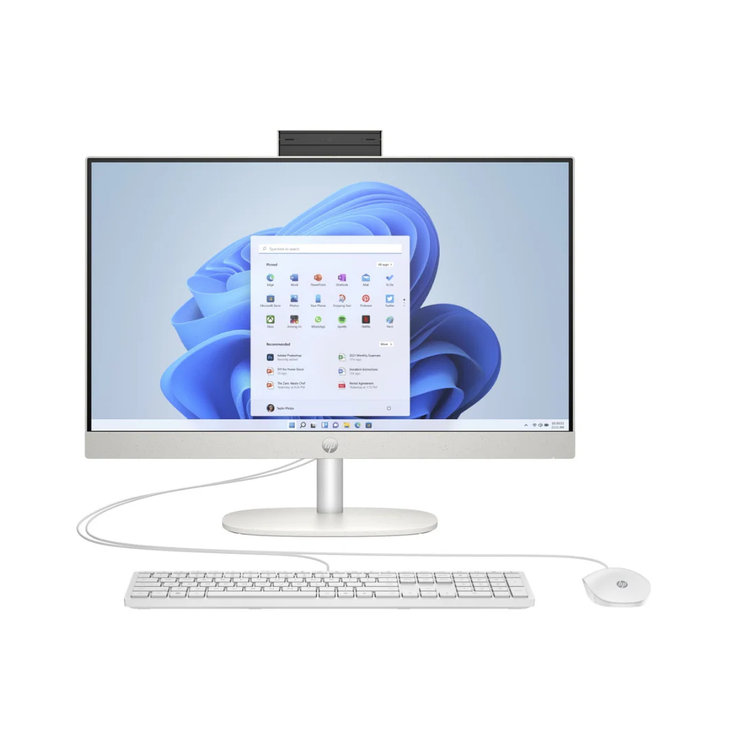 HP All-in-One 27-cr0000a 27” Full HD PC | AMD Ryzen 7-7730U | 16GB DDR4 RAM | 512GB SSD | Windows 11