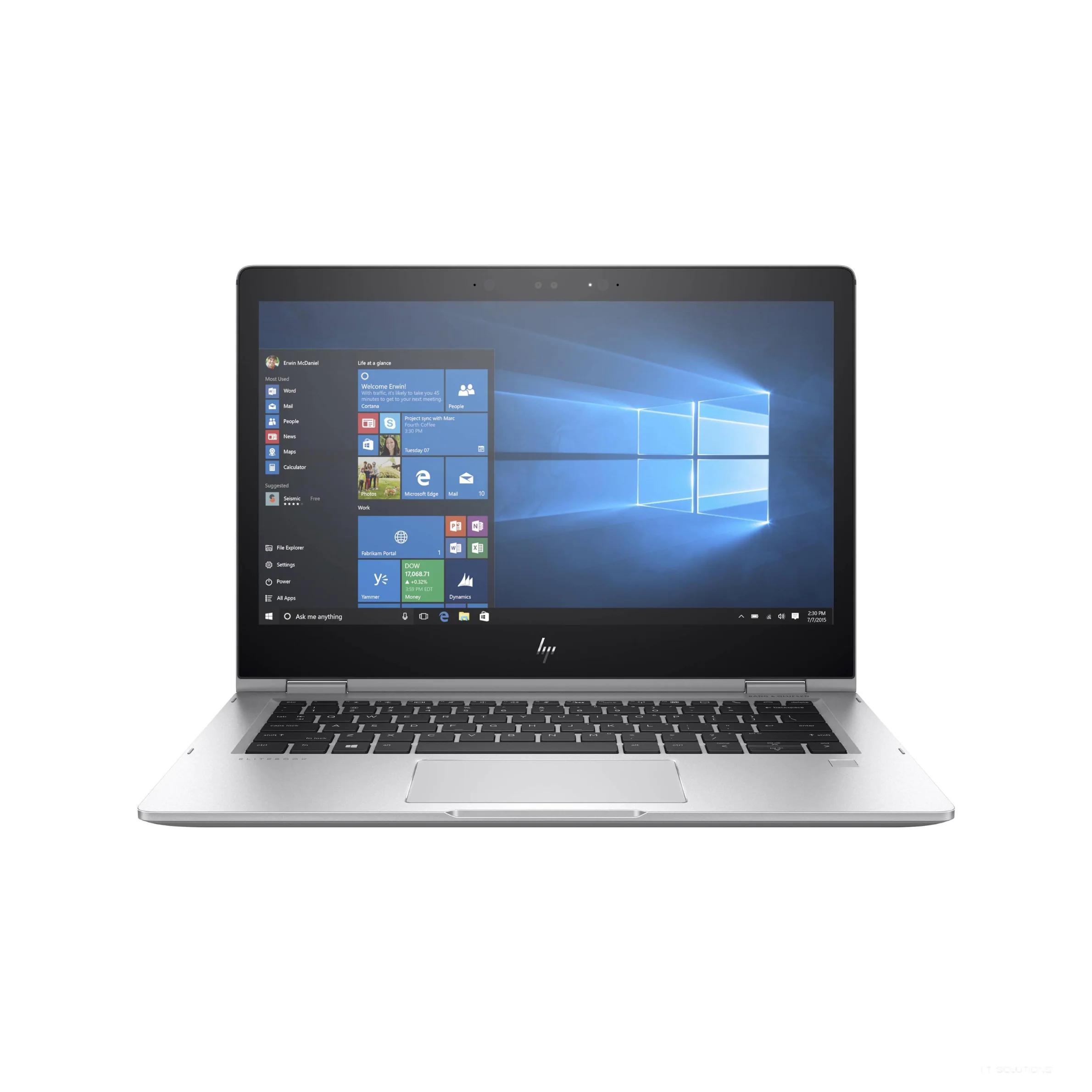 HP EliteBook x360 1030 G2 13.3" Touch | Core i5-7300U | 8GB/16GB RAM | 256GB SSD | Windows 11