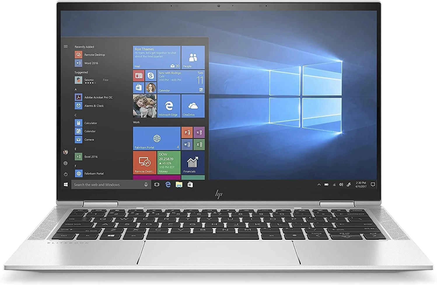 HP EliteBook x360 1030 G7 13.3” 2-in-1 | Core i5 10th Gen | 8GB RAM | 256GB SSD | Windows 11 Pro - Image 3
