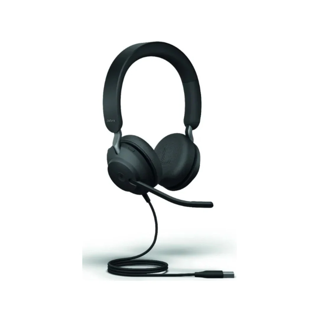 Jabra Evolve2 40 SE UC Stereo USB-A Corded Headset | New Sealed - Image 2