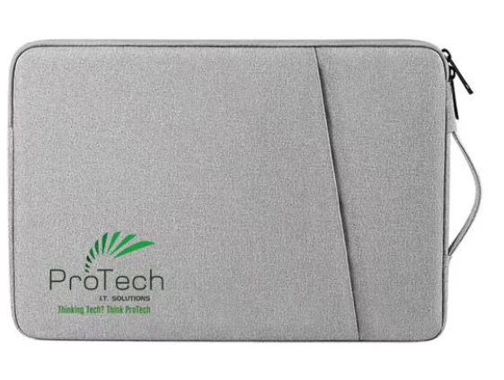 Laptop Sleeve Bag | 13" - 14" - 15" | Lightweight | Padded | Zippered | Black - Grey - Image 2
