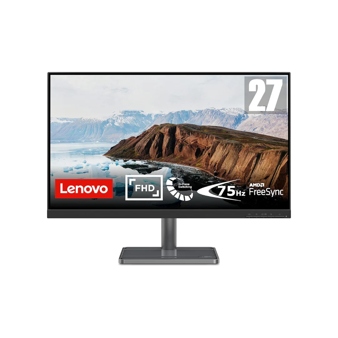 Lenovo L27I-30 27" FHD Monitor | FreeSync 75Hz | Eye Care