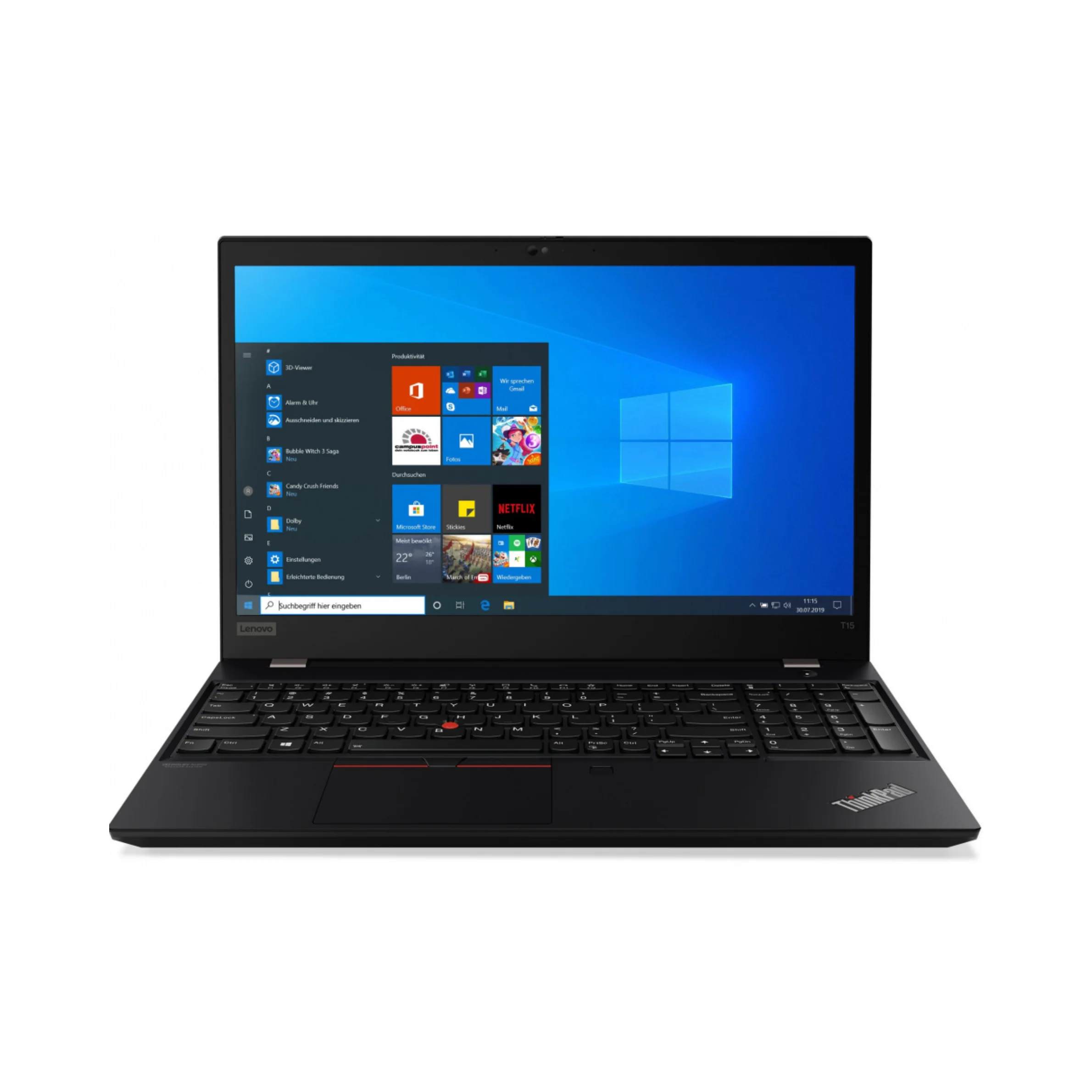 Lenovo ThinkPad T15 G2 15.6” Laptop | Core i7 | 16GB RAM | 256GB SSD
