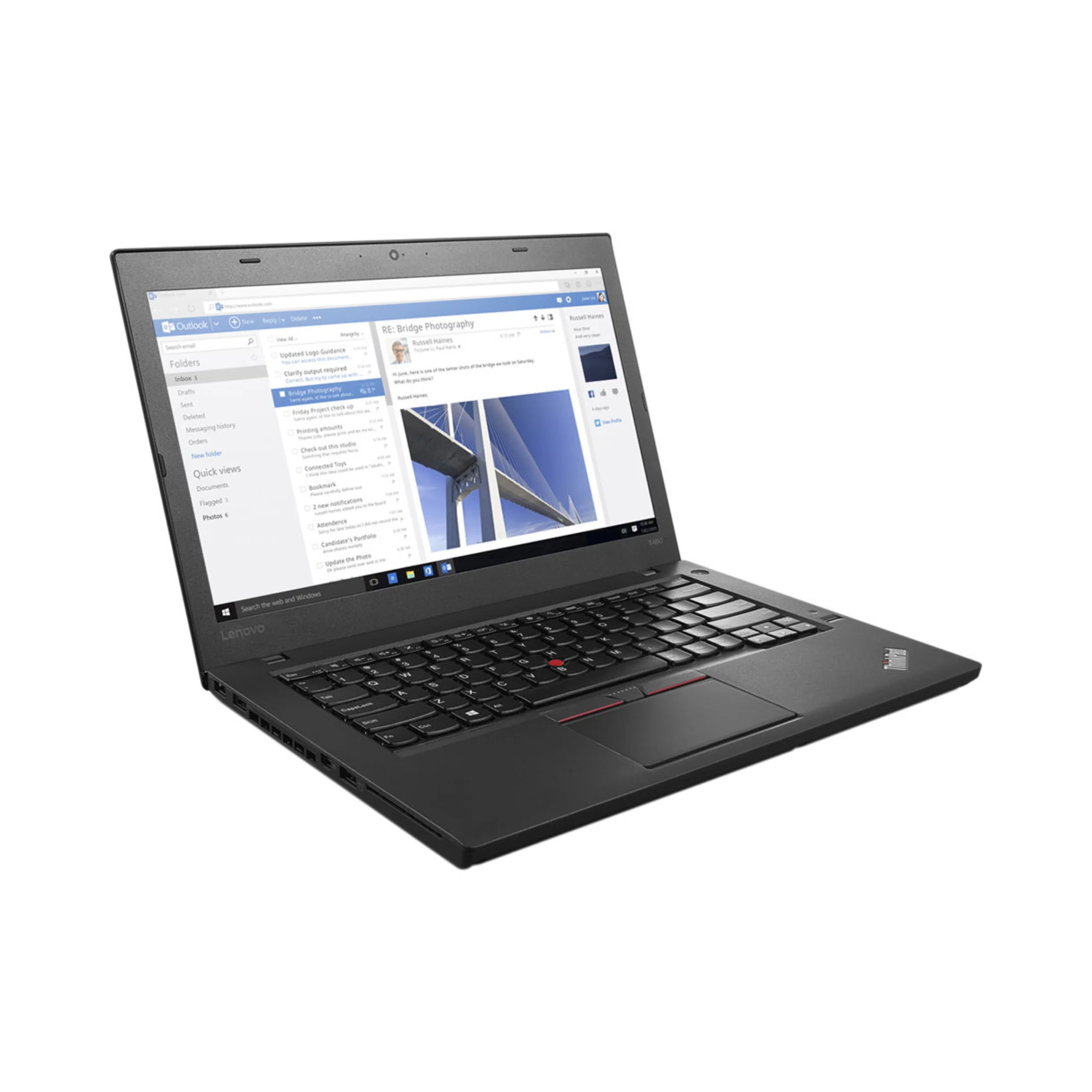 Lenovo ThinkPad T480s FHD 14” | Intel Core i7 | 16GB RAM | 256GB SSD | Windows 11 Pro - Image 3
