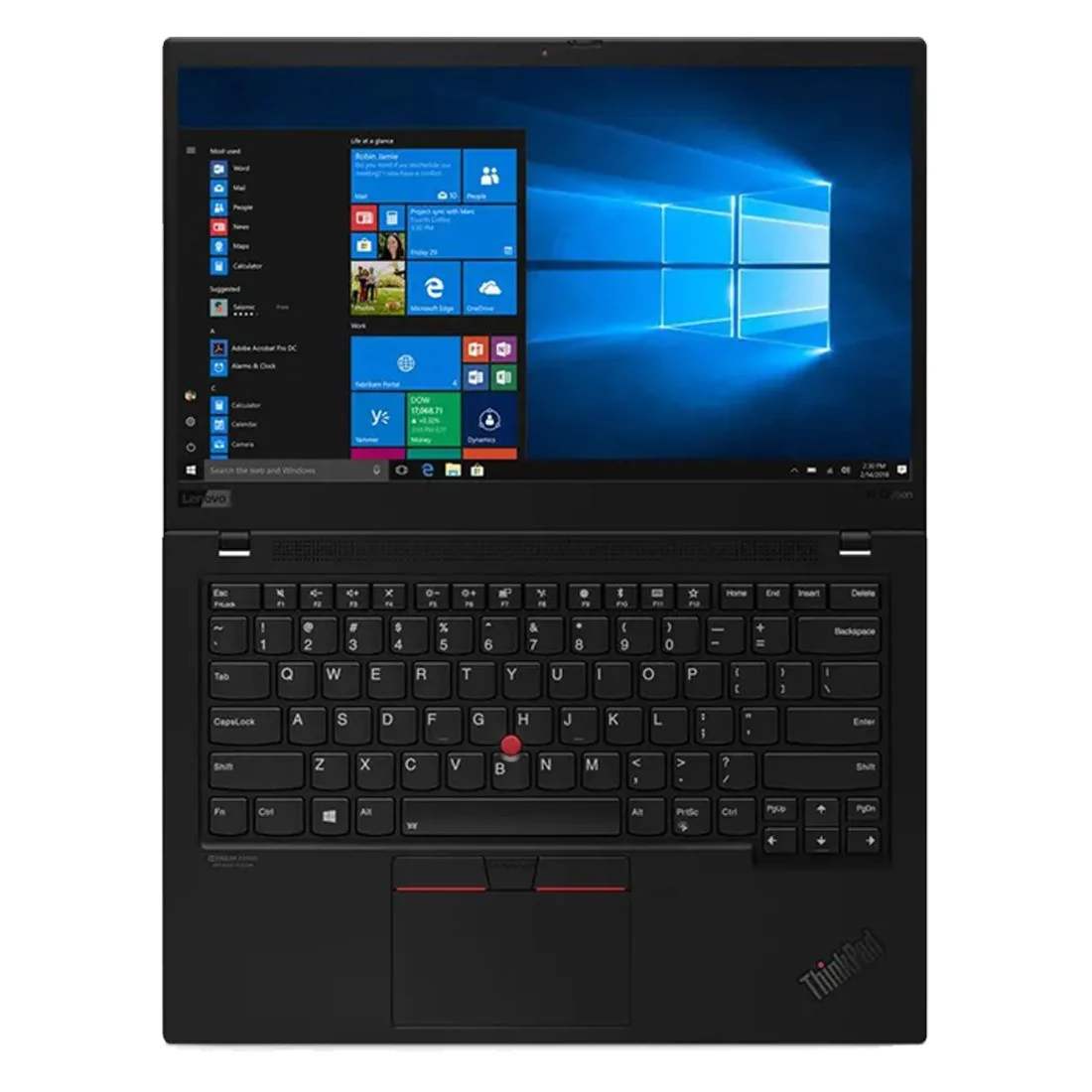 Lenovo ThinkPad X1 Carbon 14" 6th Gen FHD | Core i7-8550U | 16GB RAM | 512GB SSD | Windows 11 - Image 2