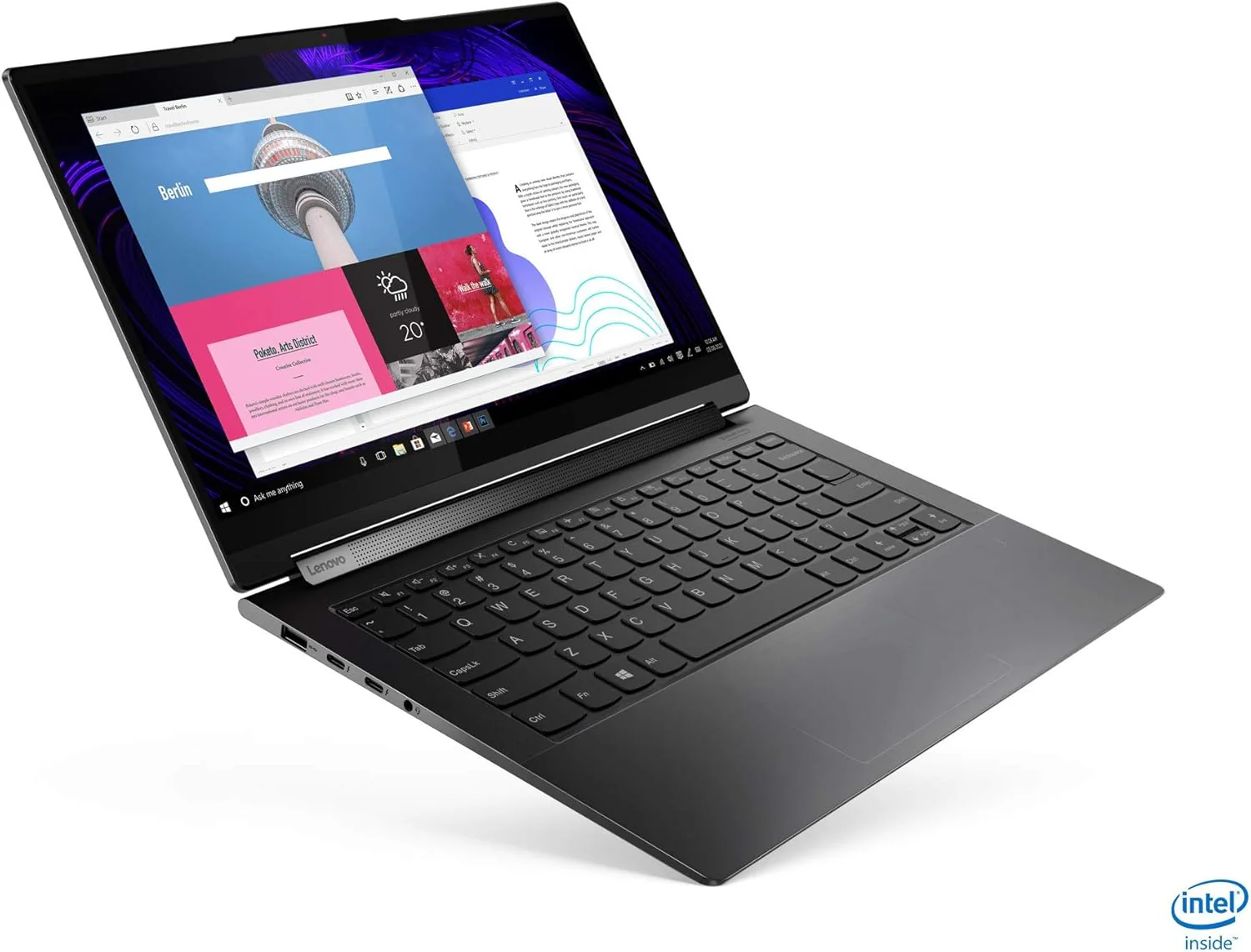 Lenovo Yoga 9i 14" 2-in-1 Leather Top | Core i7-1195G7 | 16GB RAM | 512GB SSD | Stylus Pen | Windows 11 - Image 3