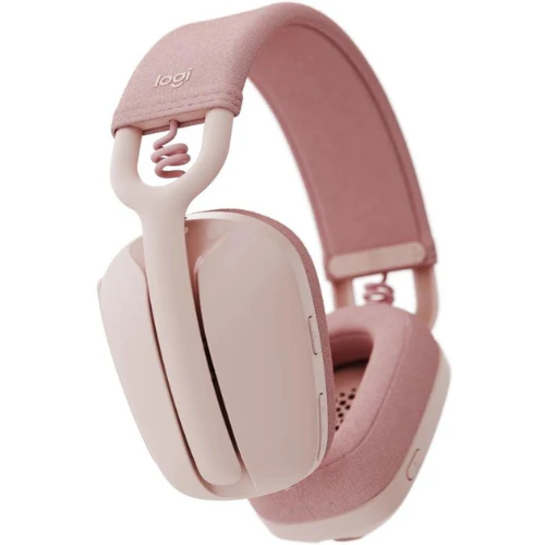 Logitech Zone Vibe 100 Wireless Headset with Microphone | Bluetooth | Lightweight | Pink - Image 5