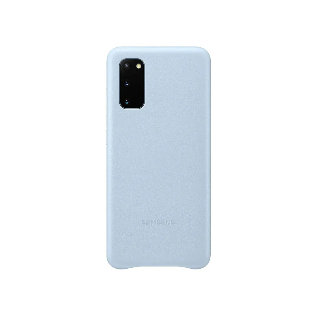 Original Samsung Galaxy S20+ 5G Silicone Cover Shockproof – Light Blue