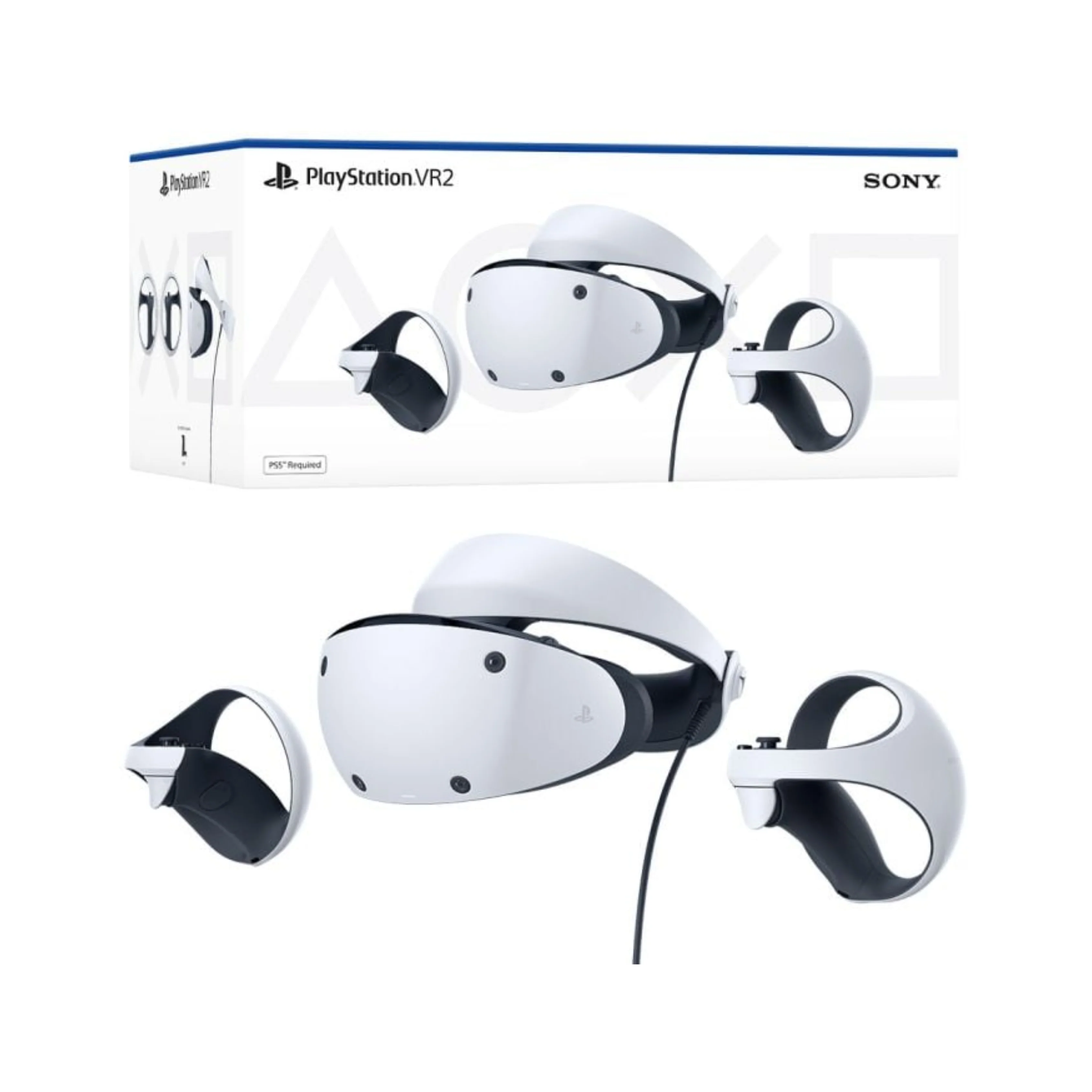 PlayStation VR2 CFI-ZVR1 PS 5 Virtual Reality Headset with 2X Controllers - Image 2
