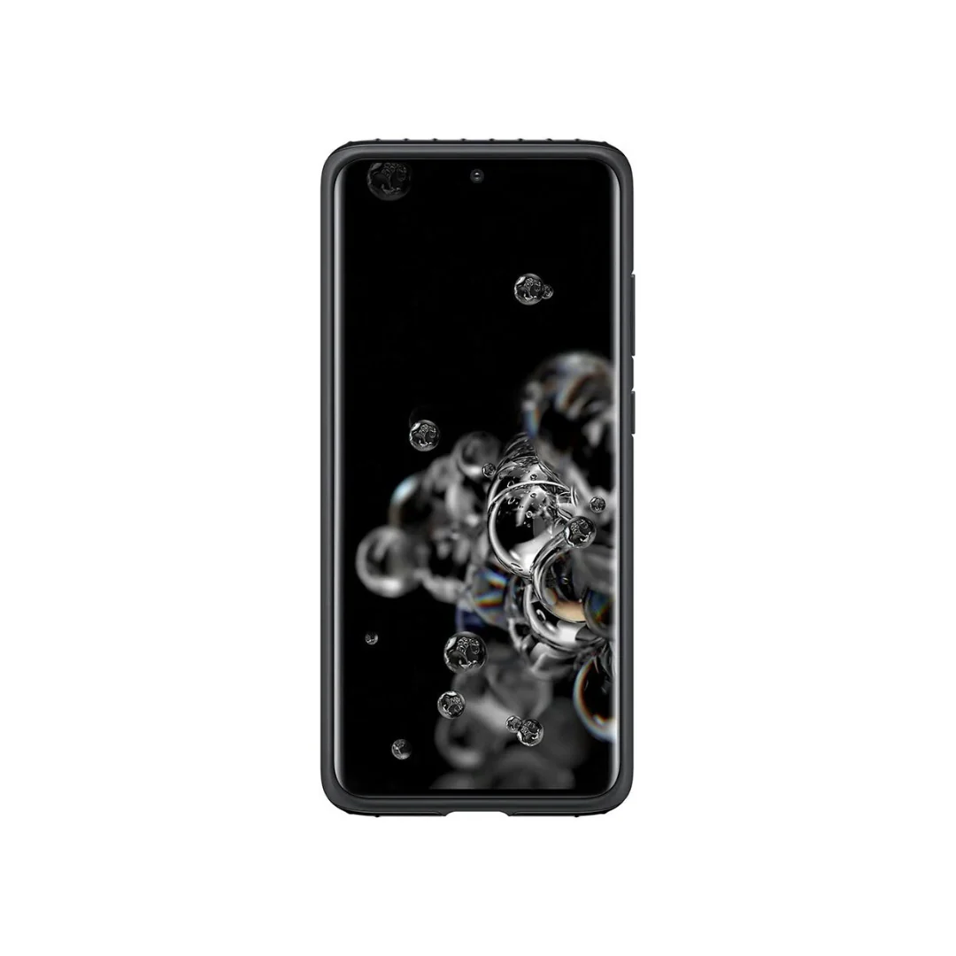 Samsung Galaxy S20 Ultra Protective Standing Cover Military-Grade – Black - Image 2