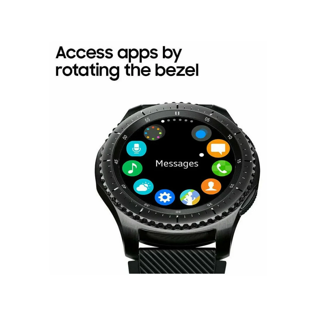 Samsung Gear S3 Frontier SM-R760 | 46mm Stainless Steel | Bluetooth | Smartwatch - Image 4