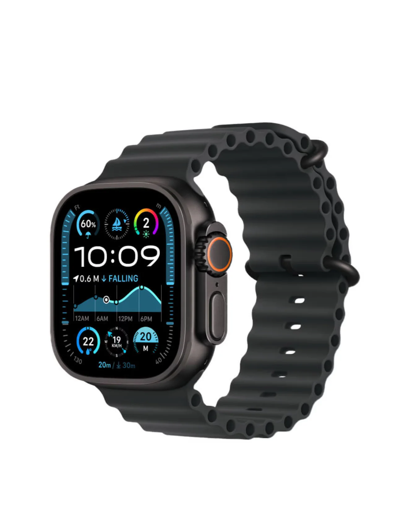Apple Watch Ultra 2 49mm | Wi-Fi + LTE | GPS | Titanium Case | Rugged Band | With Box - Image 2